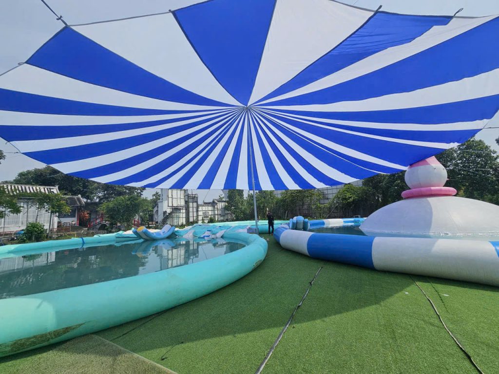 Dù che nắng sự kiện sân trường học tại Gia Lai