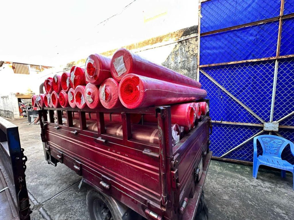 Xưởng cung cấp vải bạt dù che nắng mưa ngoài trời